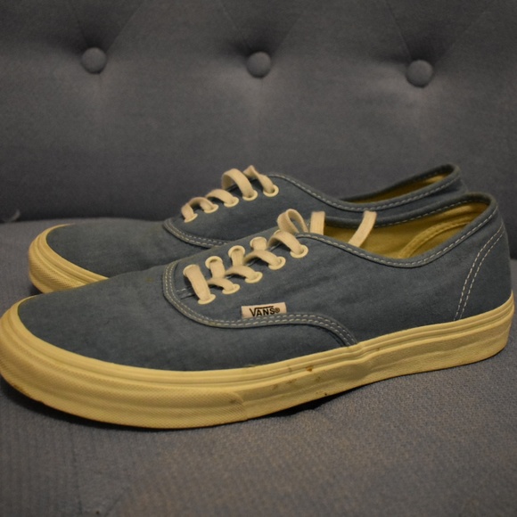 VANS Blue Classic Men Size 8.5 - Picture 1 of 3